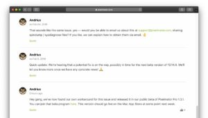  Pixelmator のクラッシュ問題が OS X 10.8.3 で修正されました