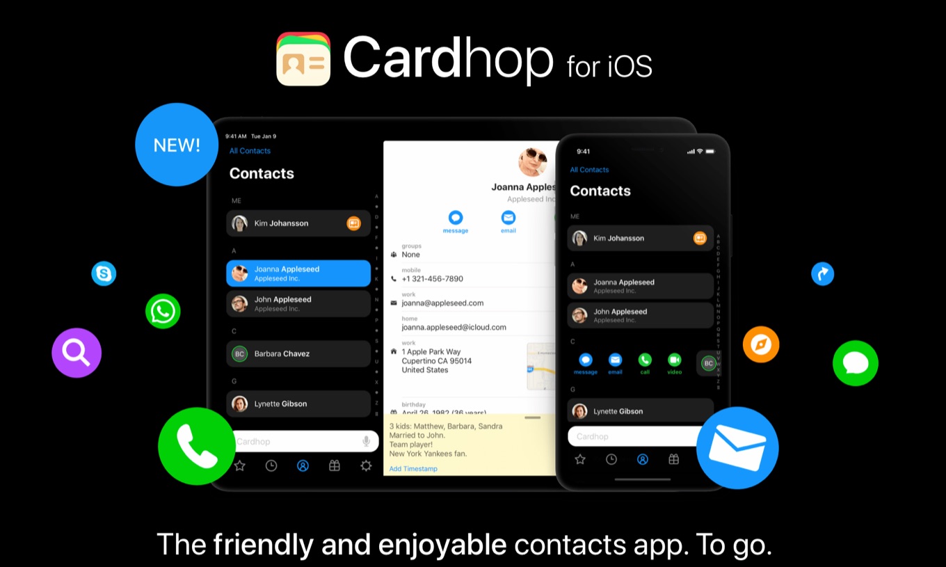 Cardhop for iOS