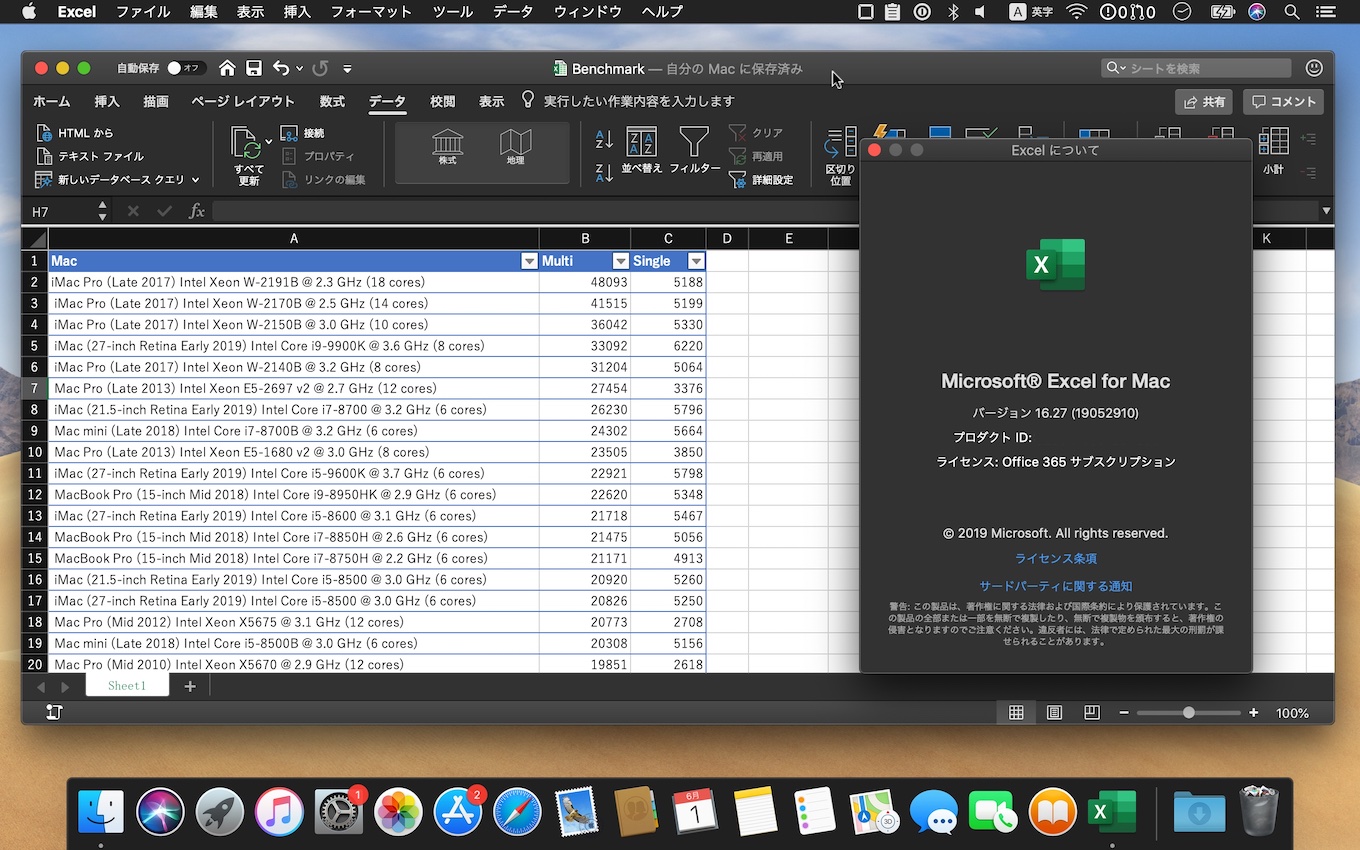 excel margin equivalents for mac