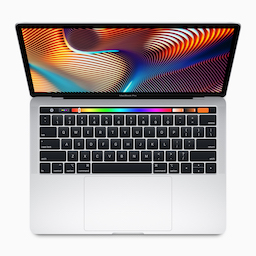 MacBook Pro (13-inch, 2019, Two TB3)はT2を採用しSSDがオンボードに 