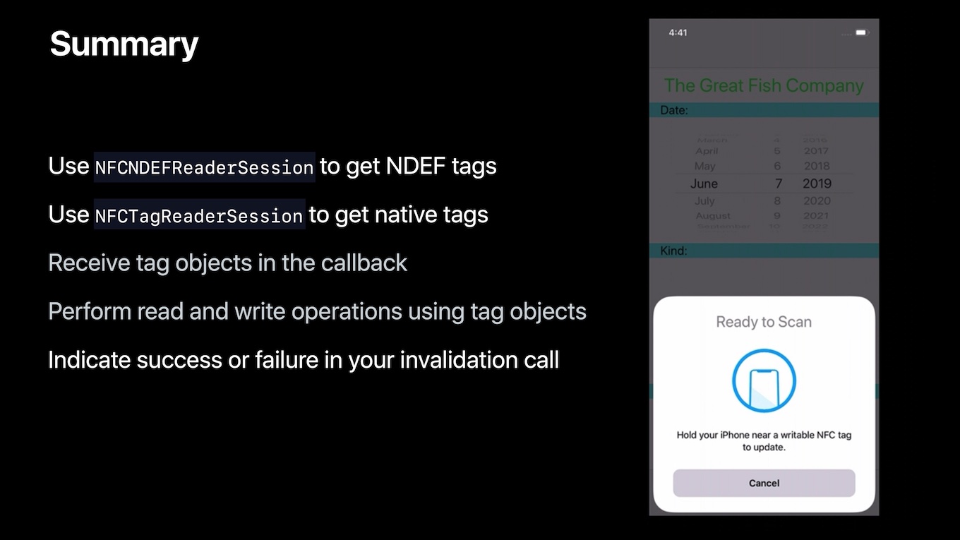 iOS 13 NFC