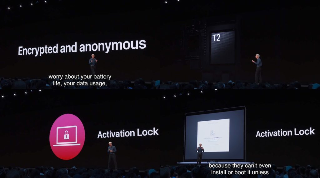 Mac用SoC「Apple T2」とActivation Lock