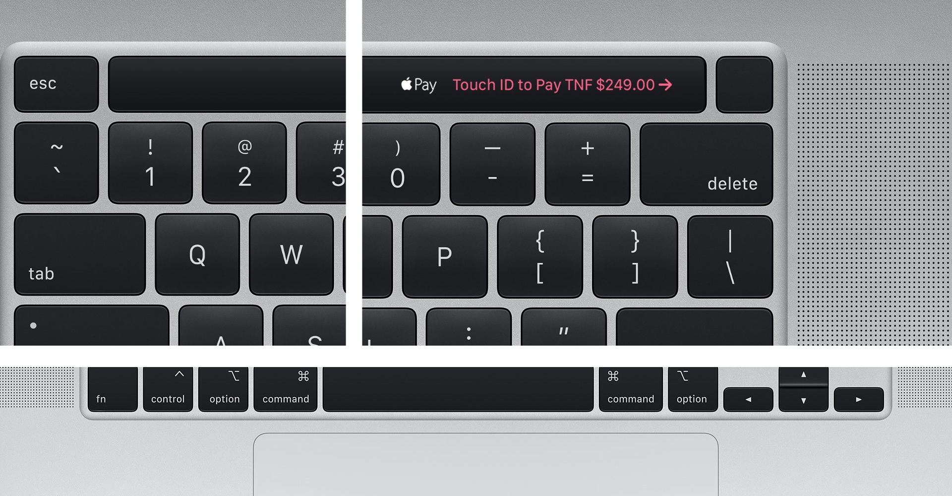 MacBook Pro (16-inch, 2019)の新しいMagic Keyboardのキートップは旧 