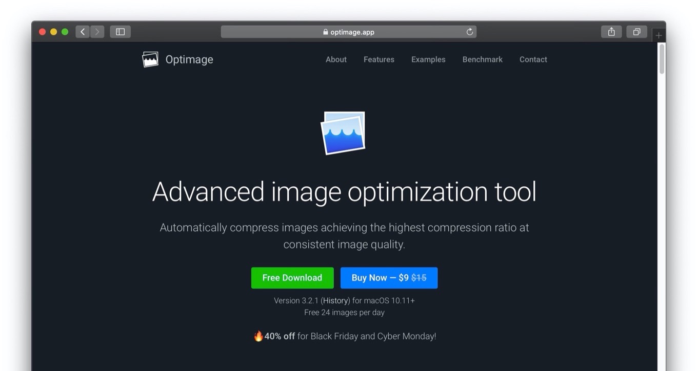 Optimage Advanced image optimization tool