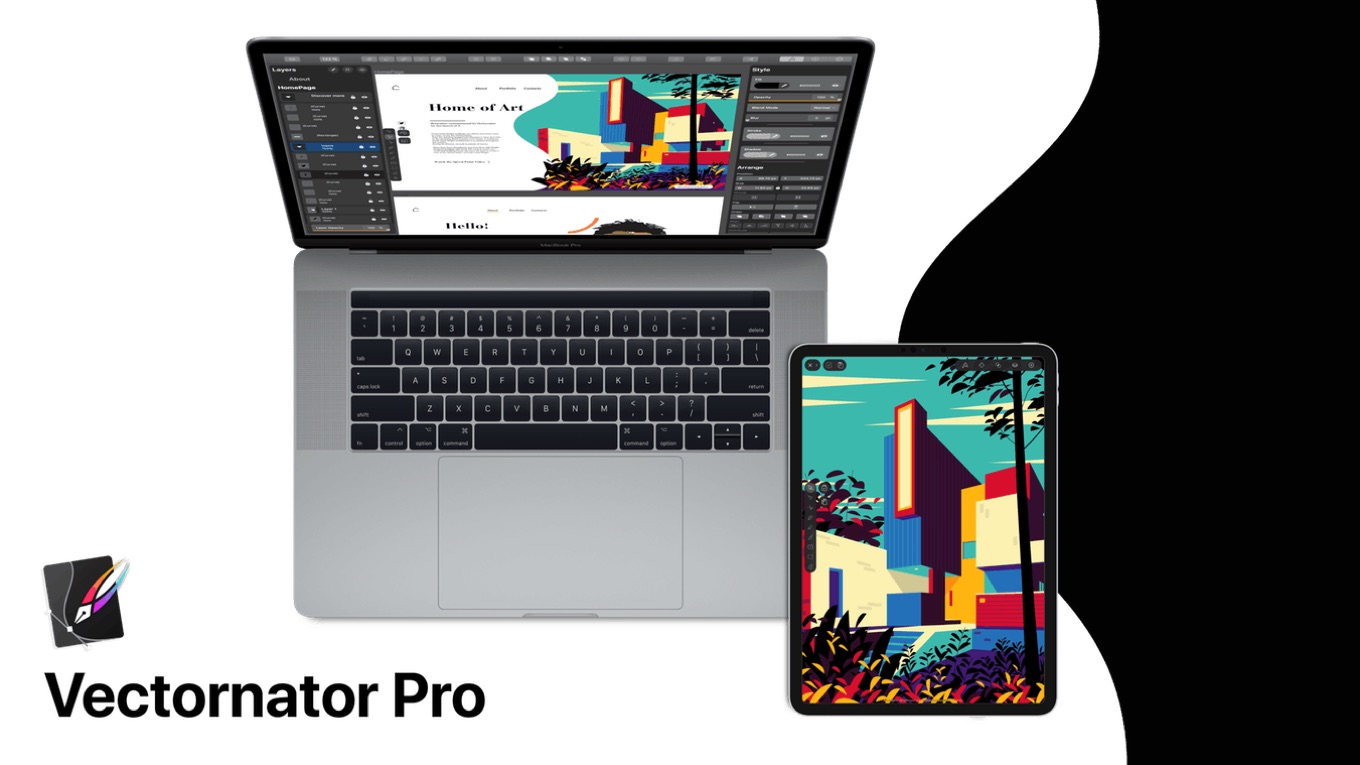 Linearity Iosで人気のベクターグラフィックアプリ Vectornator のmac版 Vectornator Pro をリリース システム要件はmacos 10 15 Catalina以上で無料で利用可能 pl Ch