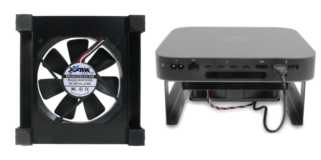 秋葉館、12cmファンを搭載したMac mini専用の冷却台「Mac mini クーリングスタンド」を発売。 AAPL Ch.
