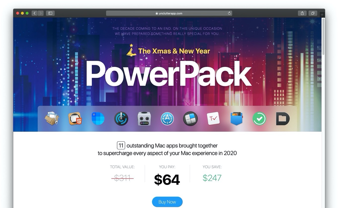  The Xmas and New Year mac app PowerPack sale