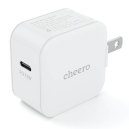 cheero USB-C PD Charger 18W mini
