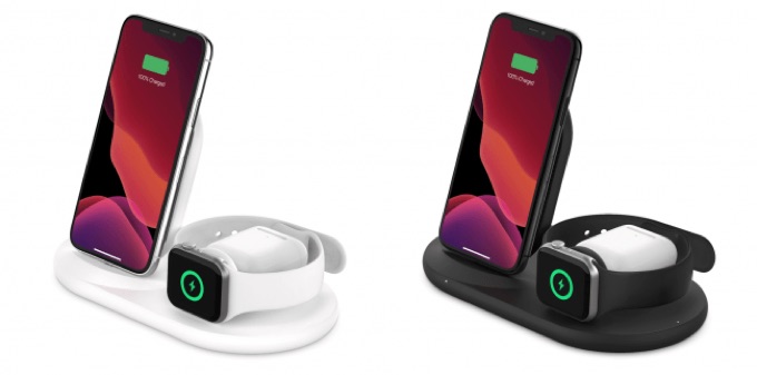 3 in 1 Wireless Charger for iPhone + Apple Watch + AirPods