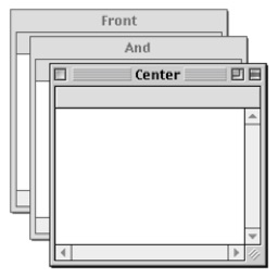 アプリケーションウィンドウの表示をclassicなmac Osのようにしてくれるユーティリティアプリ Front And Center がリリース pl Ch