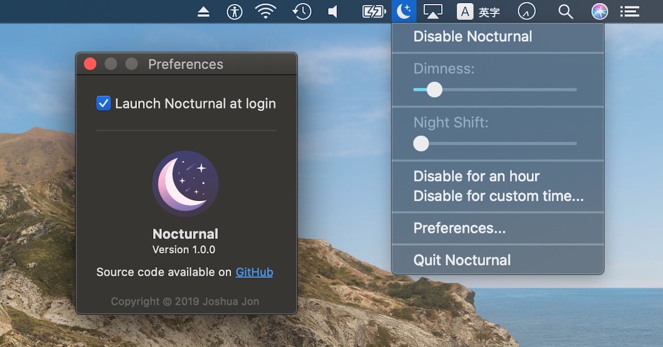 Nocturnal for Mac