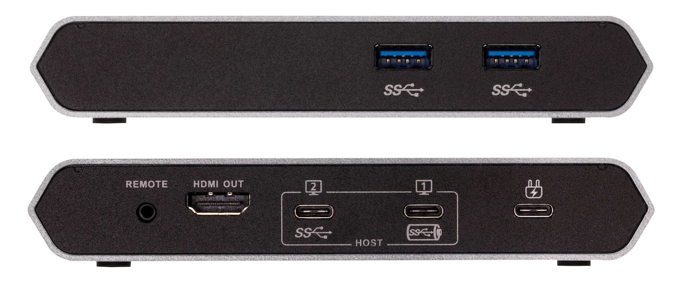 2ポート USB-C Gen 1ドッキングスイッチ