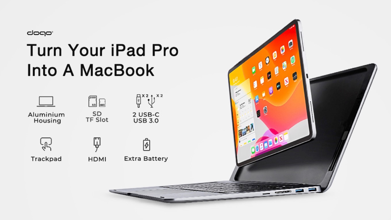 Turn Your iPad Pro Into A MacBook