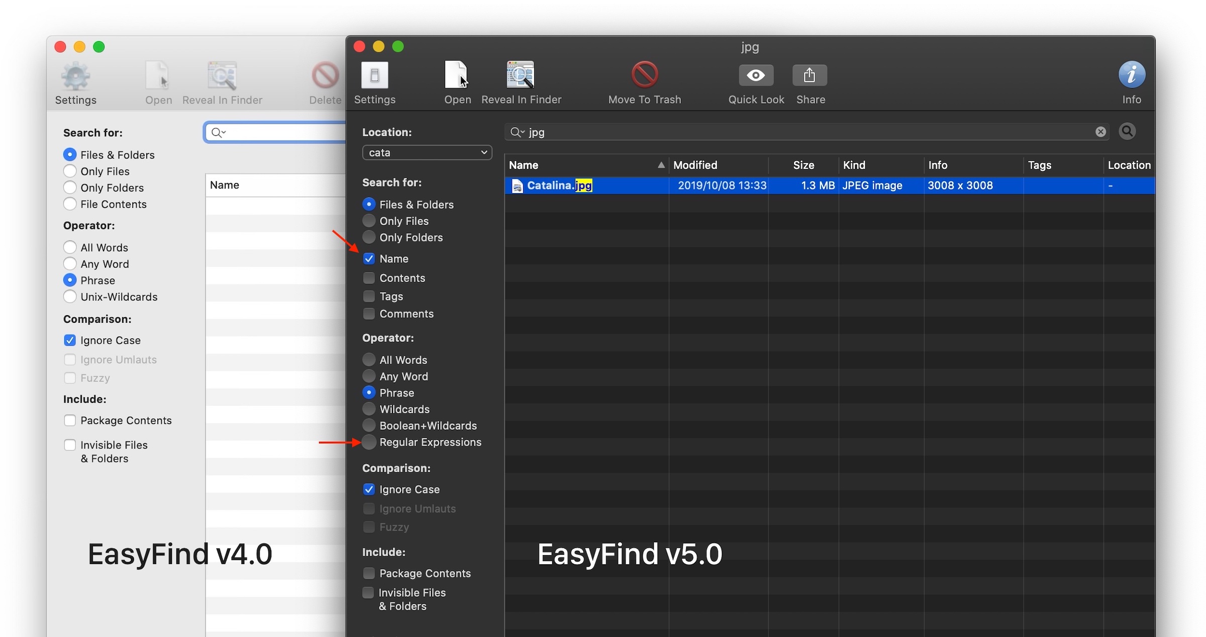 EasyFind for Mac v5.0