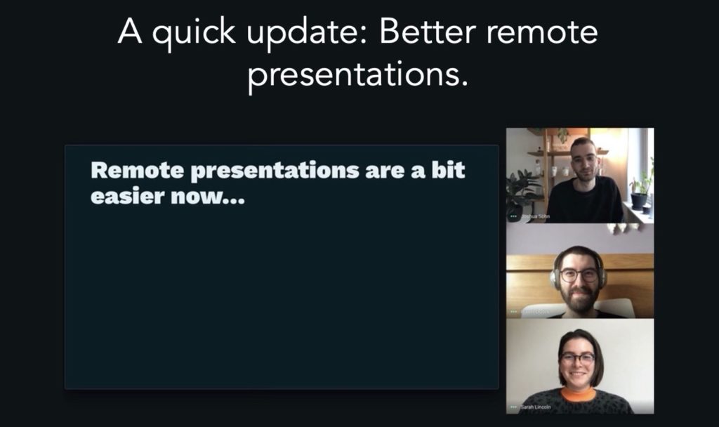Deckset for Mac Better remote presentations