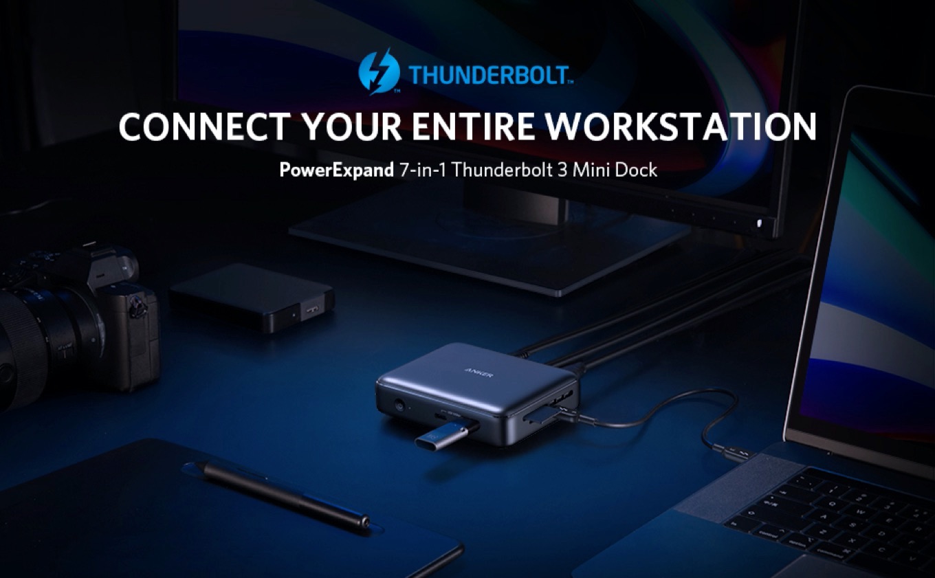 Anker PowerExpand 7-in-1 Thunderbolt 3 Mini Dock