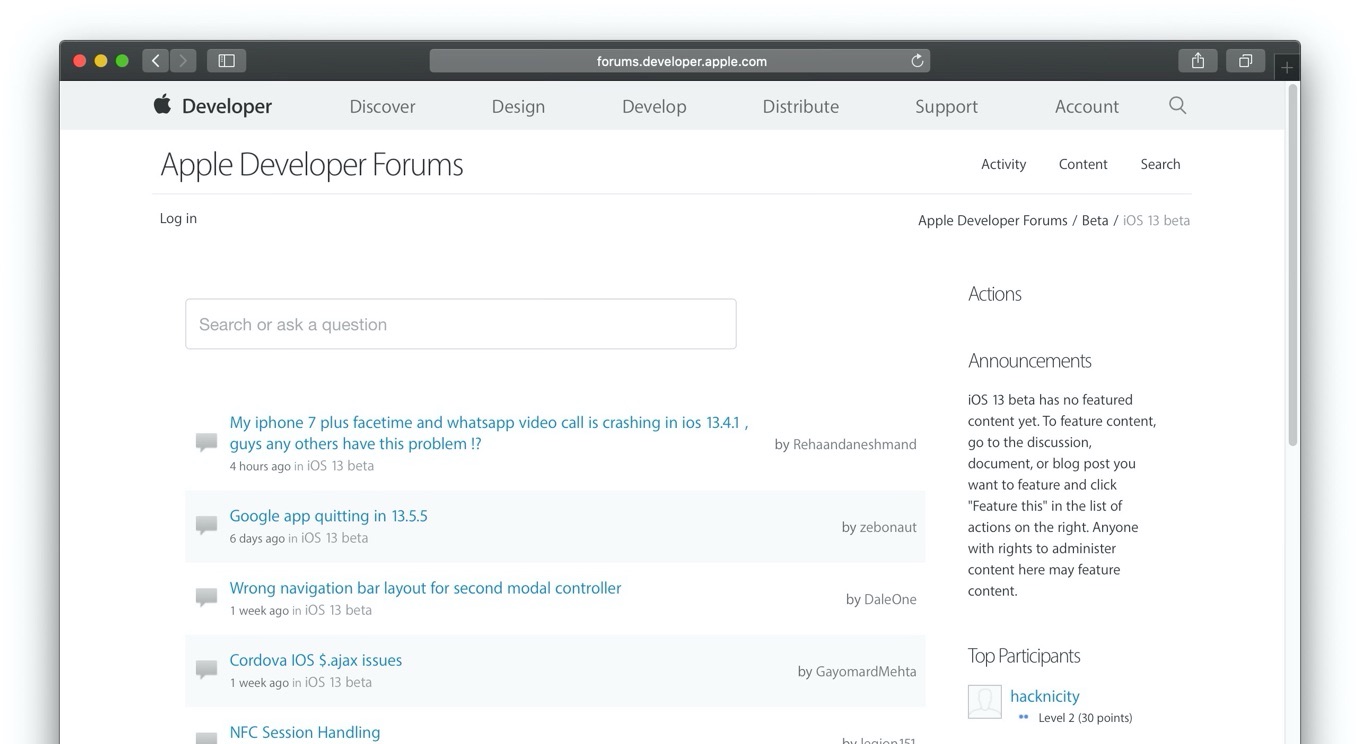 Apple Developer Forums