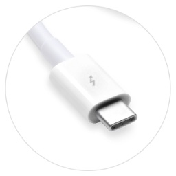 Adapters for the Thunderbolt 3 or USB-C port on your Mac or iPad Pro