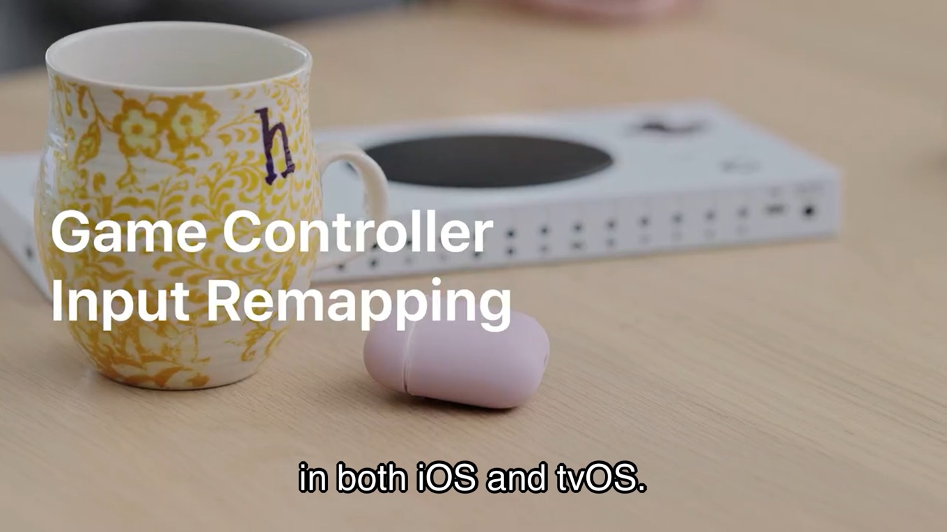 iOS14 and tvOS14 support Game Controller Input Remapping