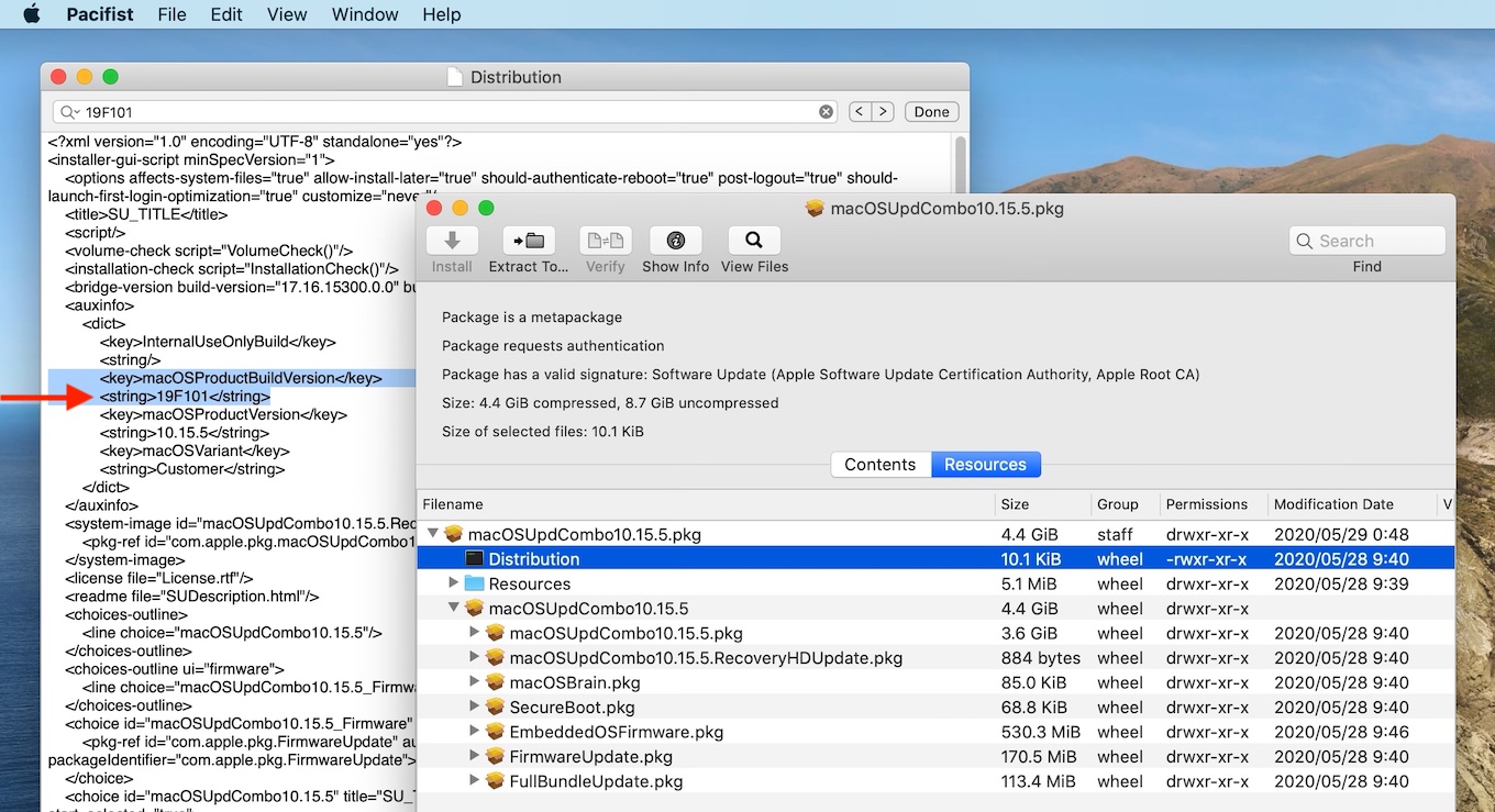 Download macOS Catalina 10.15.5 Combo Update Build 19F101