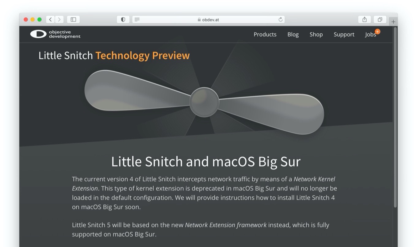 Little Snitch Technology Preview