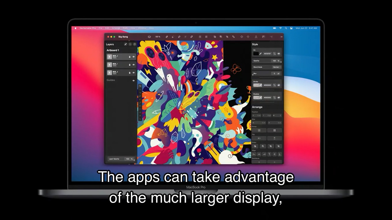 Mac Catalystでmacとipad Iosに対応したベクターグラフィックスアプリ Vectornator X がuiデザインツールfigmaからのインポートに対応 pl Ch