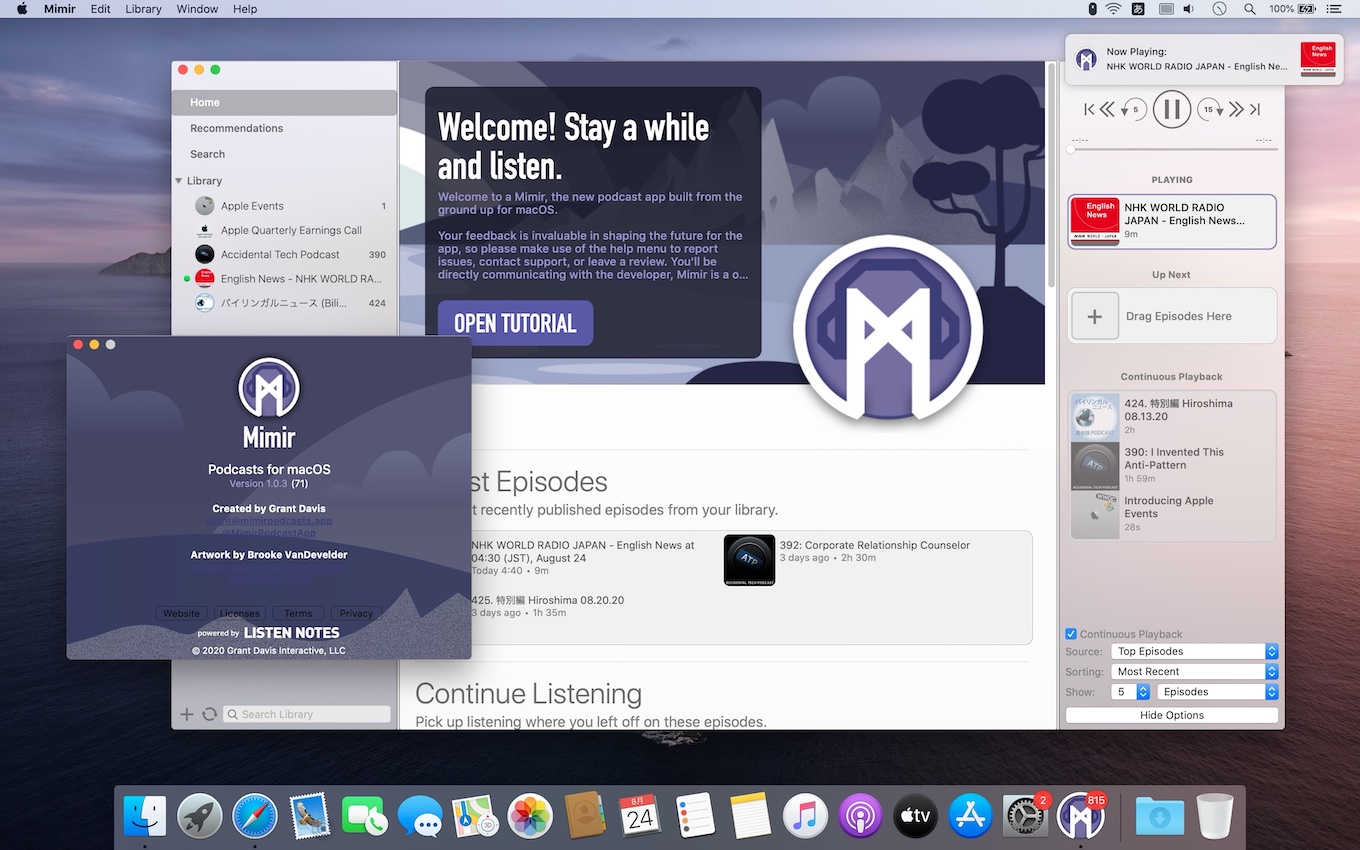 Mimir – Powerful Podcasts.