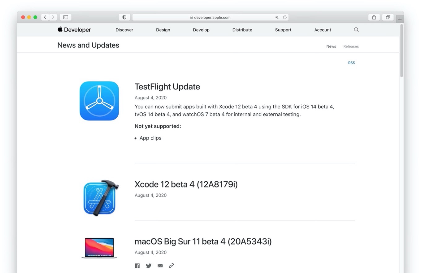 macOS Big Sur 11 beta 4 (20A5343i)