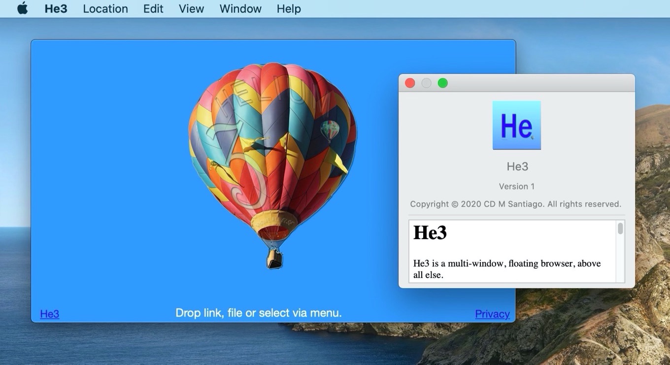 helium for mac