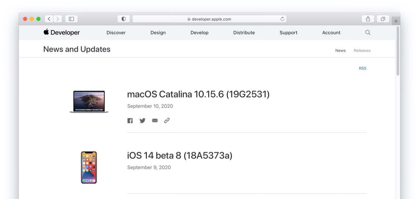  macOS Catalina 10.15.6 (19G2531)