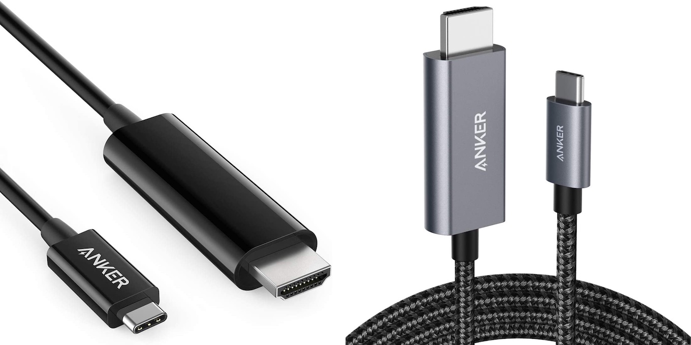 Anker USB-C & HDMI ケーブル比較