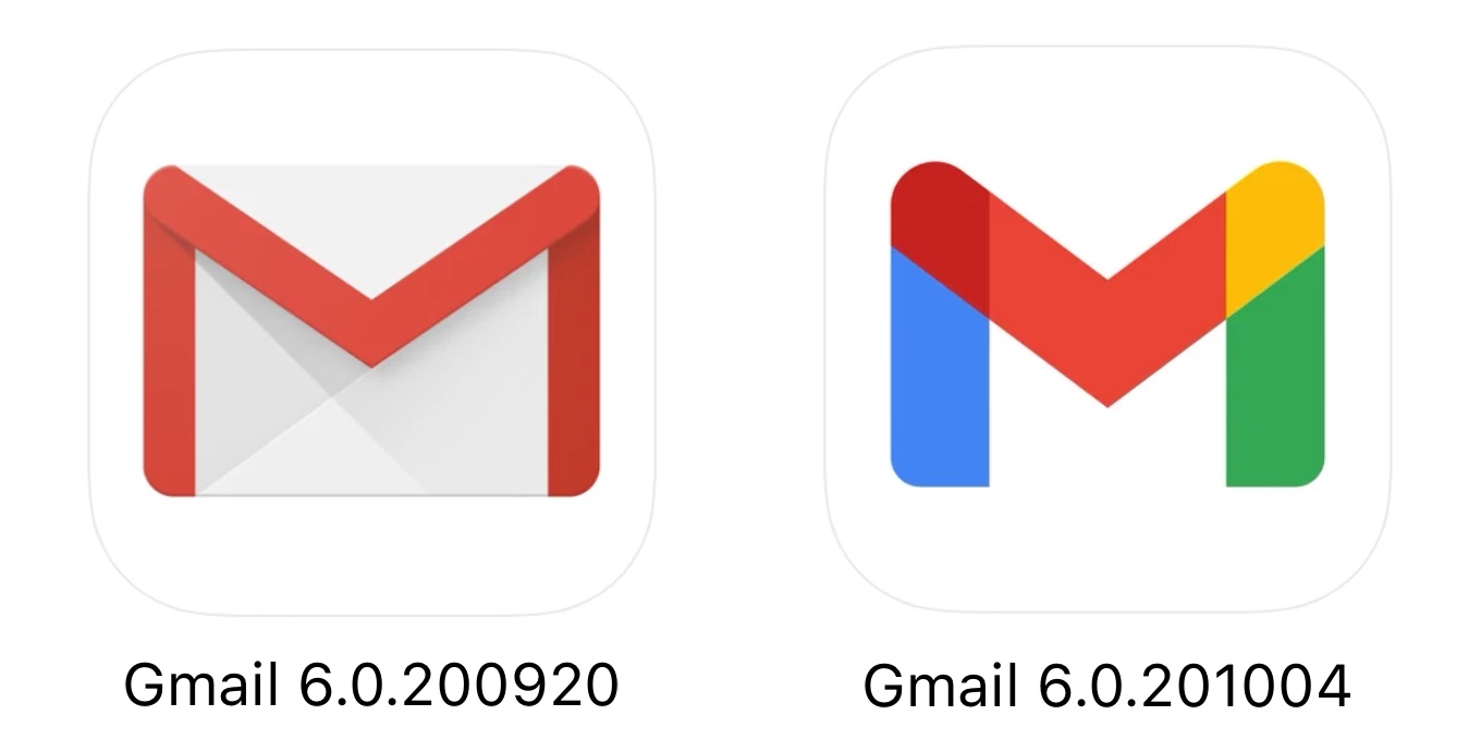 Google Gmail For Iosのアイコンを刷新 今後はカレンダーやオフィス Google Drive Meetアプリも Aapl Ch