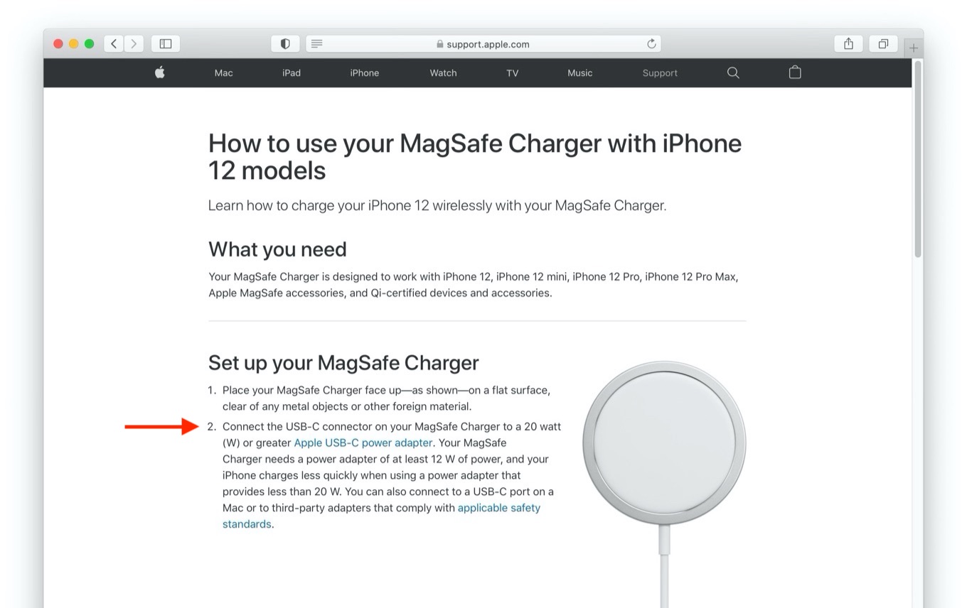Set up your MagSafe Charger