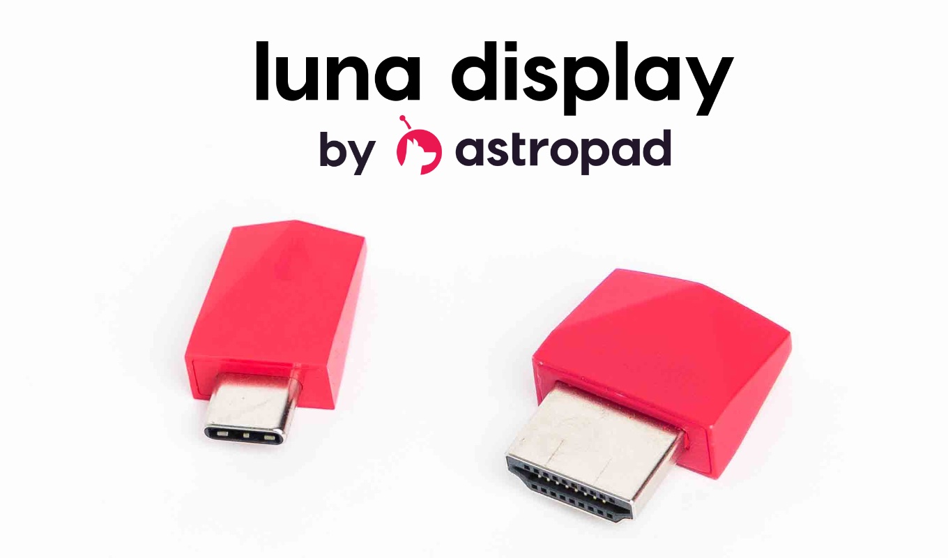 Luna DisplayのUSB-CとHDMIアダプタ