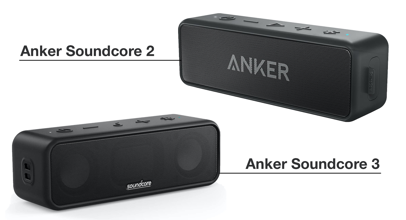 Anker Soundcore 2と3