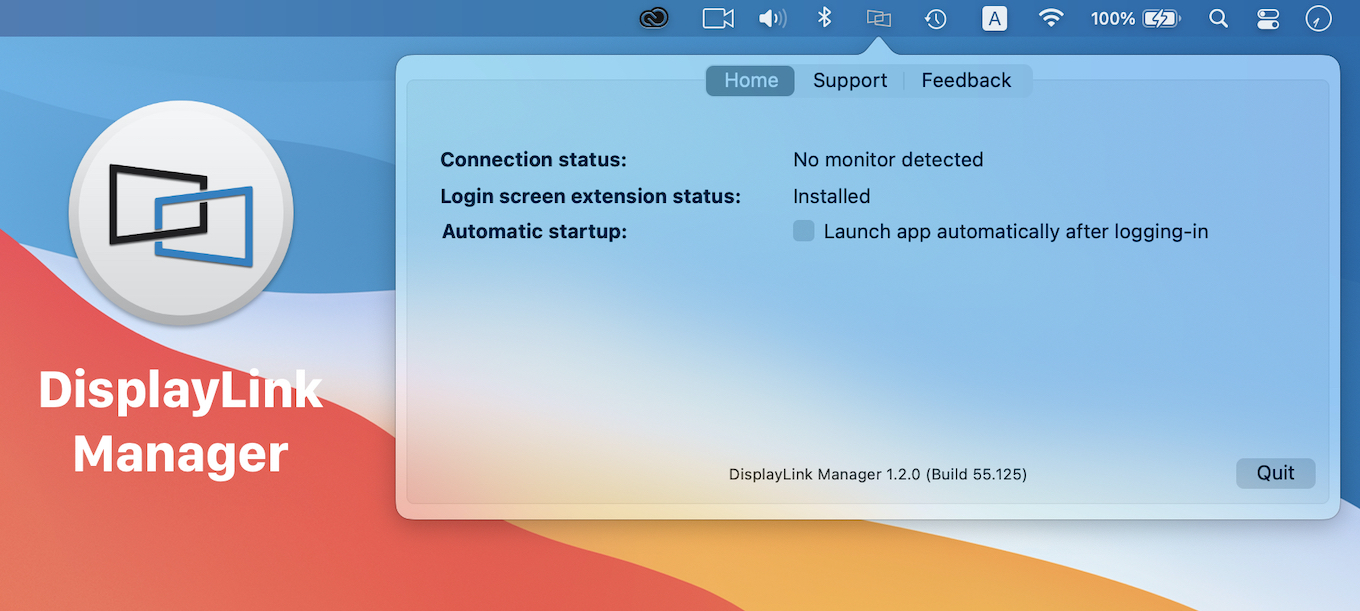 DisplayLink Manager for Mac