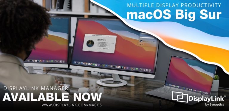 DisplayLink、Apple M1チップ搭載のMacやDL 6950でDual 5Kディスプレイに対応したUSBグラフィックス用