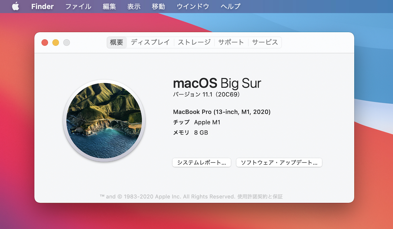 macOS 11.1 Big Sur Build 20C69
