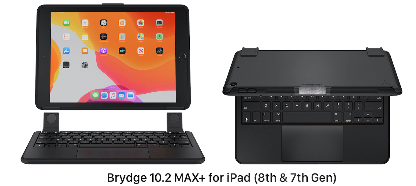 Brydge 10.2 MAX Plus for iPad 7 and 8 Gen