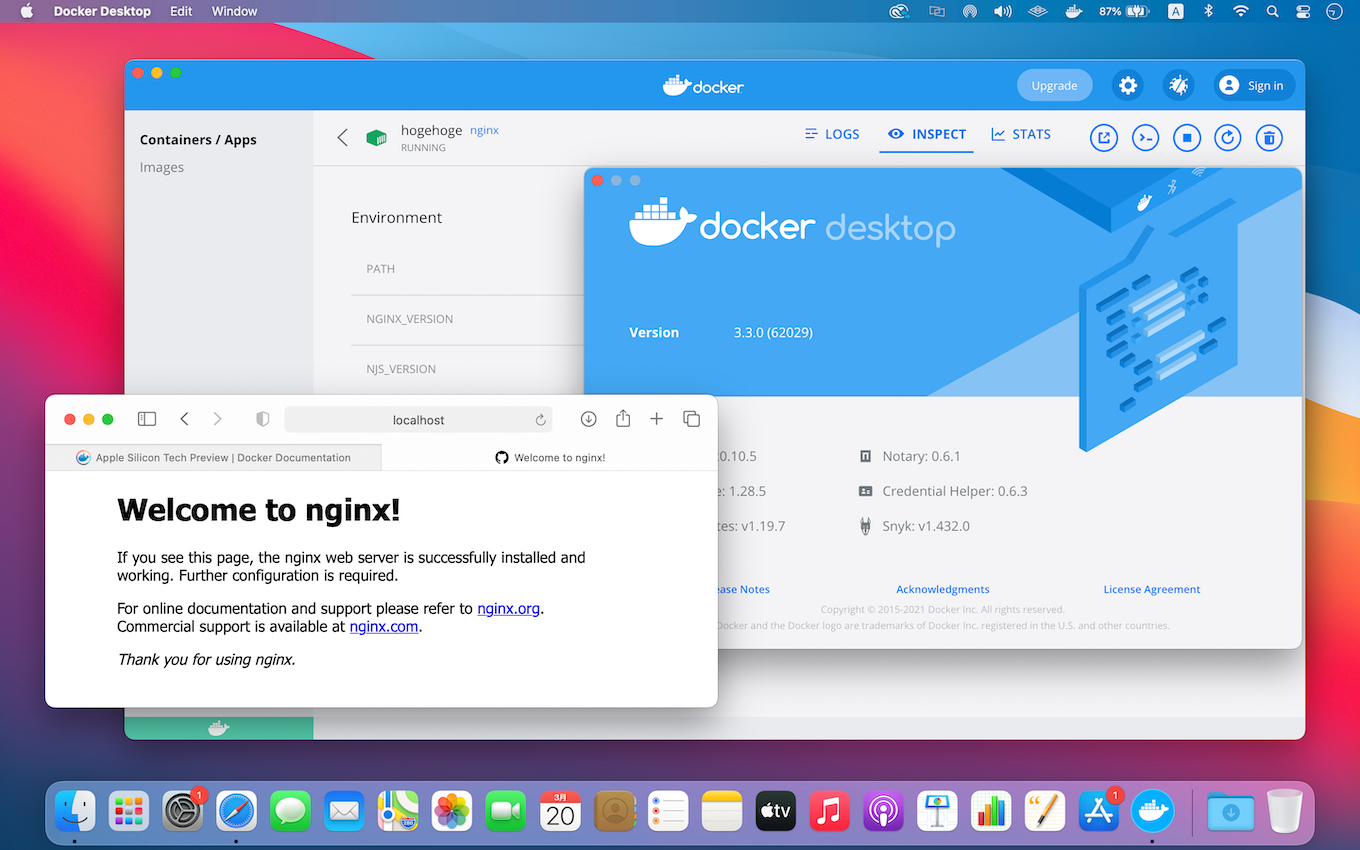 Docker Desktop for Mac