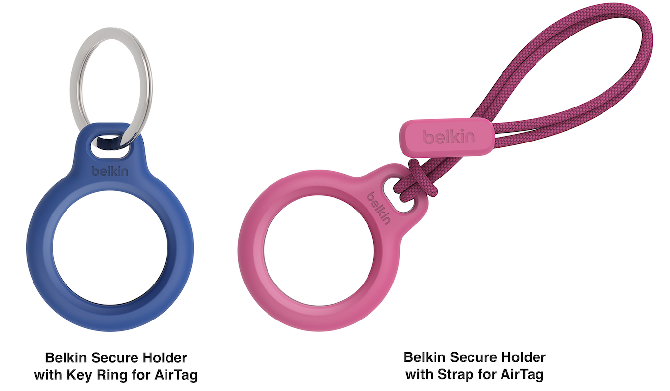 Secure Holder with Strap for AirTag