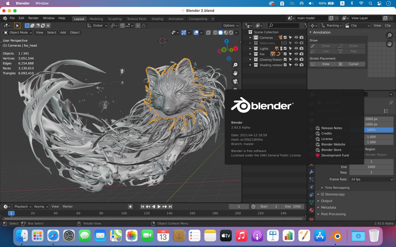 Blender Experimental Builds for Apple Silicon Mac