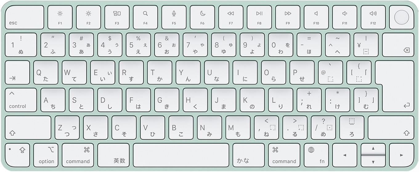 日本語配列のMagic Keyboard with Touch ID