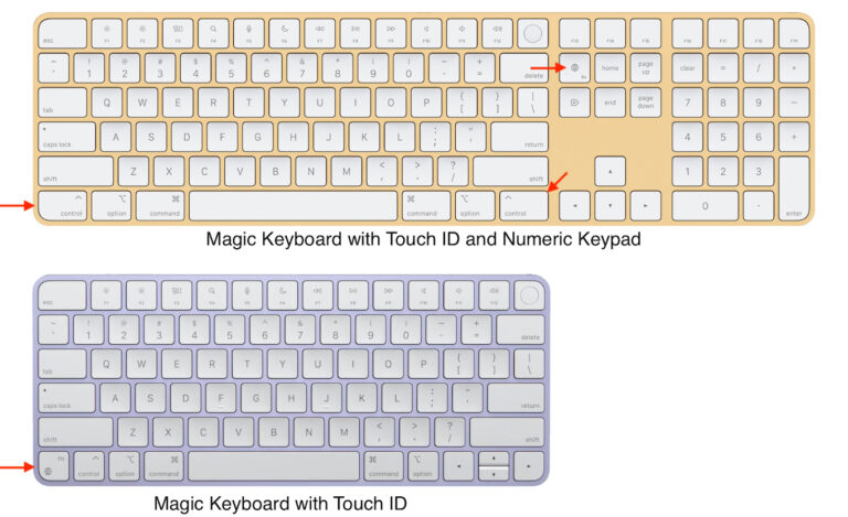 Magic Keyboard with Touch ID 日本語(JIS)PC/タブレット