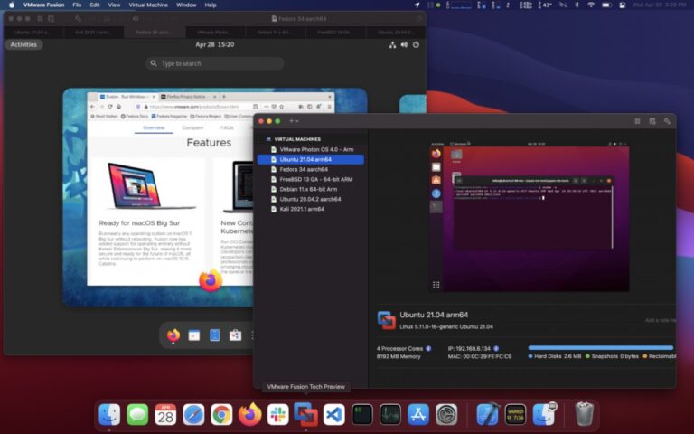 vmware workstation on mac m1