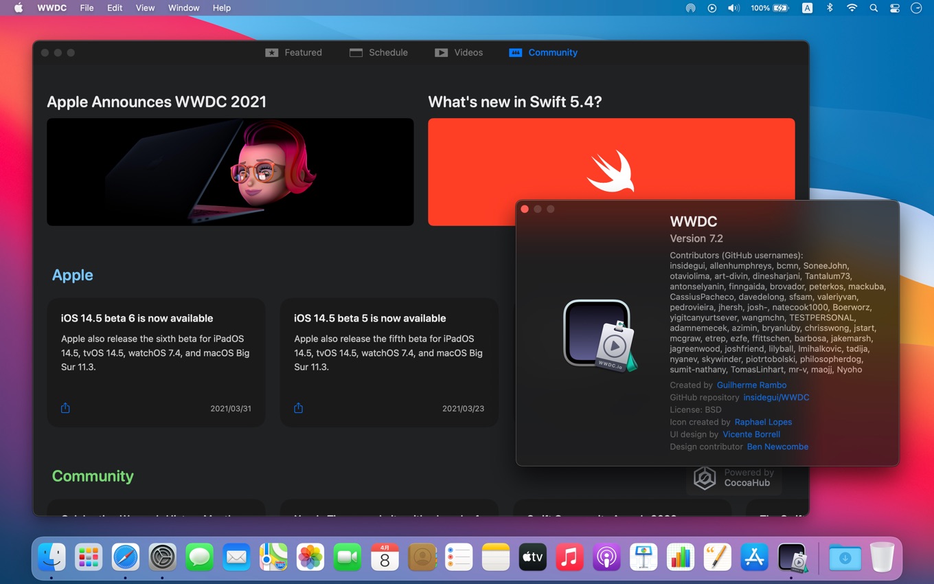 WWDC for macOS v7.2