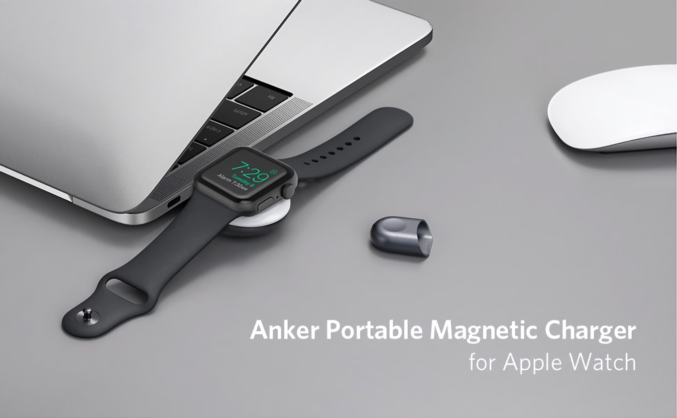 Anker Portable Magnetic Charger for Apple Watch