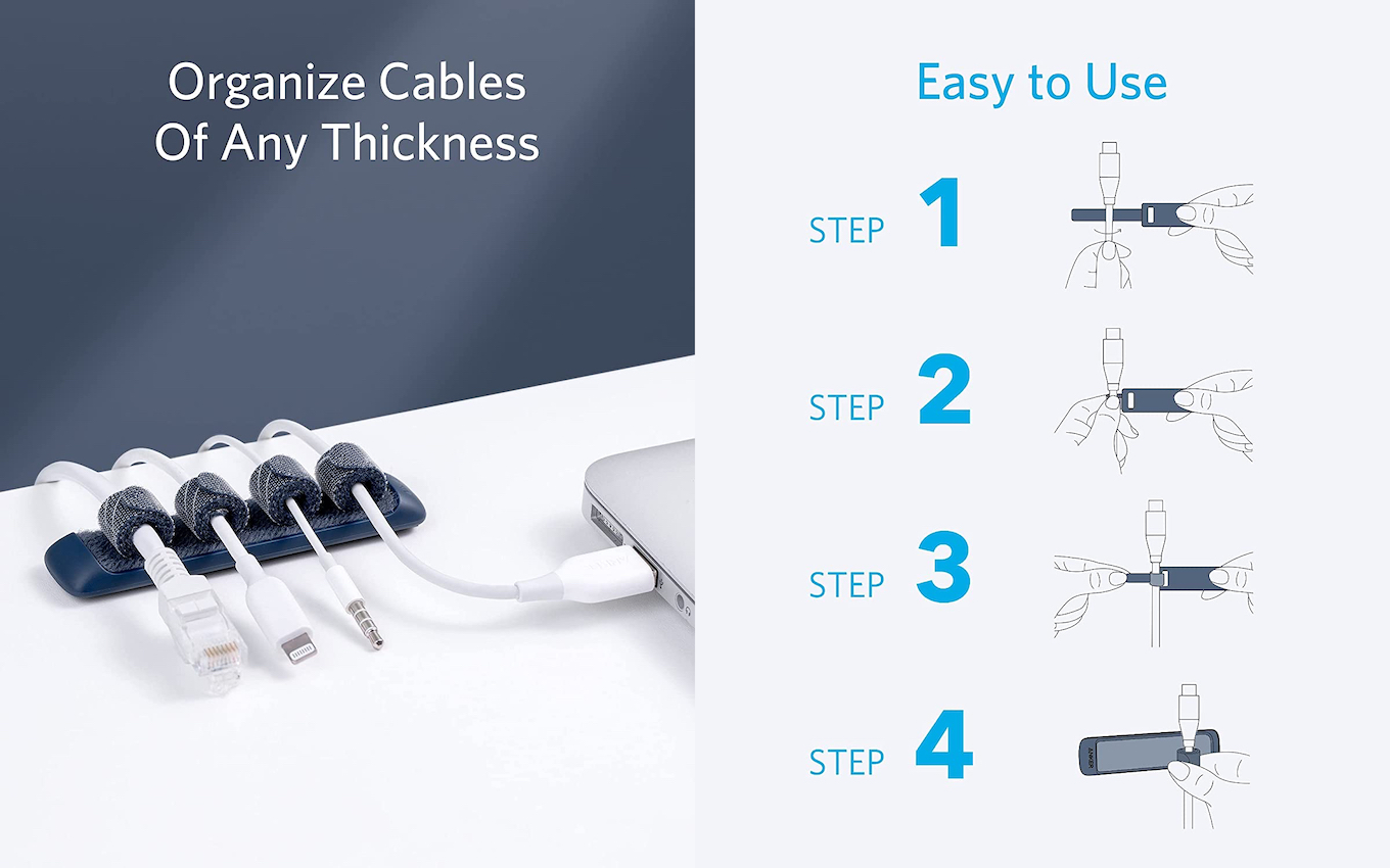 Anker Easy-Fastening Cable Holder
