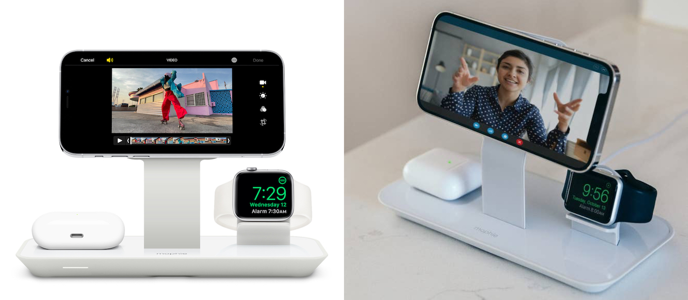 mophie、iPhoneとApple Watch、AirPodsをまとめて充電できるMagSafe 