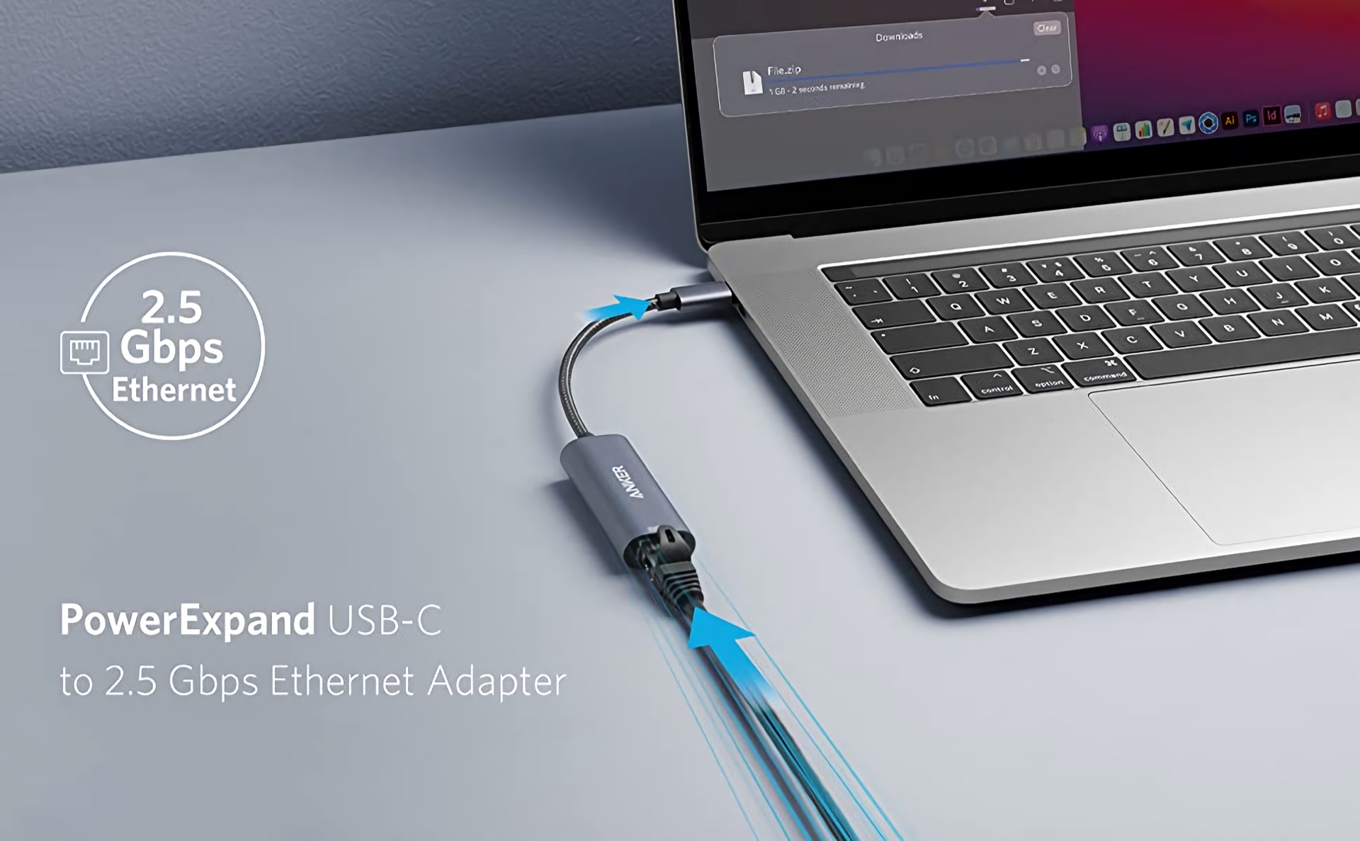 Anker PowerExpand USB-C to 2.5 Gbps Ethernet Adapter